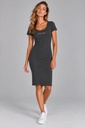 Freya Knitted Dress, Phantom