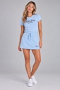 Akemi Jogging Skirt, Light Blue