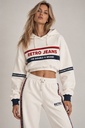 Whitney Hoodie Jogging Top, Off White