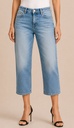 Harper Capri Denim Pants, W0264